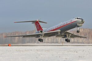 Во время учёбы будущие штурманы летают на Ту-134Ш.