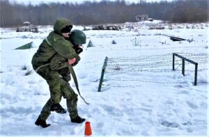 Этап «Военно-медицинской эстафеты» в ЗВО