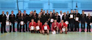 Чемпионы и призёры флотского турнира. 