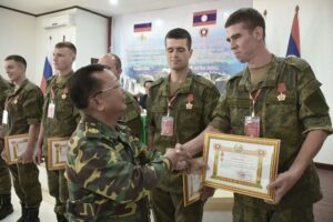 Лаос благодарен нашим сапёрам.