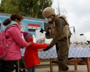 Российский гуманитарный экспресс для Ракки и Хасеке.
