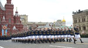 В строю – наследники победителей.