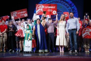 «Космический» юмор от юнармейцев.