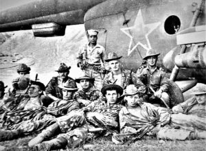 Воины 783-го отдельного разведывательного батальона в Афганистане в 1980 году.