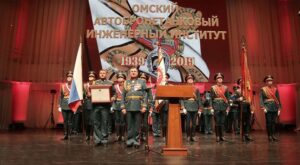 Заместитель министра обороны генерал армии Дмитрий БУЛГАКОВ на праздновании 80-летия образования института (декабрь 2019 года).