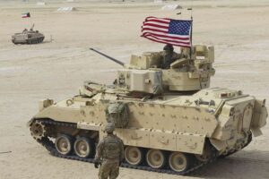 США поддерживают своё военное присутствие во многих арабских странах.