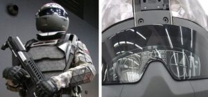 Прототип бронированного шлема в составе КБЭВ «Ратник-3».
