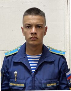 Курсант Илья БЕККОЖИН.
