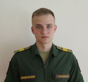 Сержант Михаил СКВОРЦОВ.