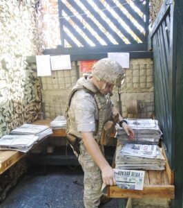 Газету читатель получит вовремя.