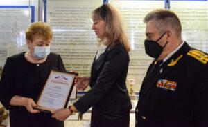 Ветераны посетили военный учебный центр вуза.