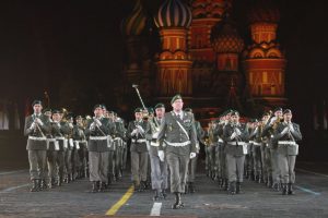 «Полёт шмеля»  у Спасской башни
