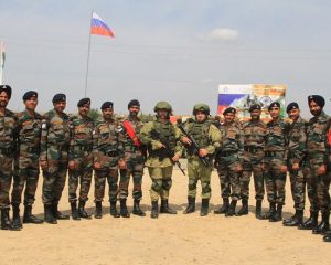 Манёвры на полигоне Прудбой.