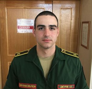 Курсант Сармат ДИГУРОВ.