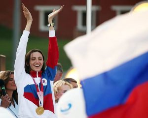 Россия гордится героями спорта.
