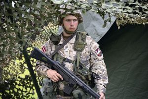 В иностранных армиях