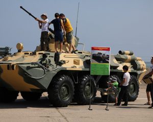 Каспийская флотилия показала свой боевой потенциал