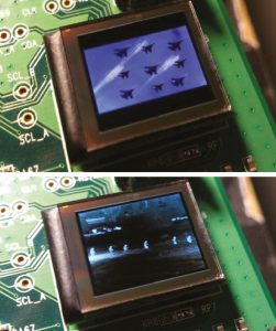 OLED микродисплей.