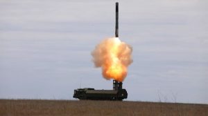 На маршах, на позициях, в учебных атаках