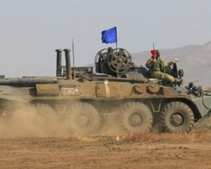 Отражая наступательную операцию условного противника