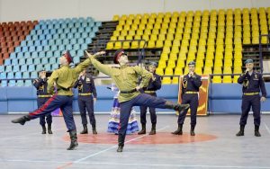 Культурный десант в район учебного боя