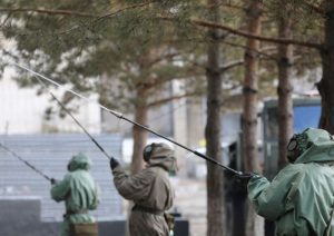 Армия в авангарде противостояния коронавирусу