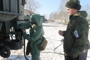 В числе лидеров – полк РХБЗ