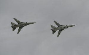 В небе над волнами Балтики