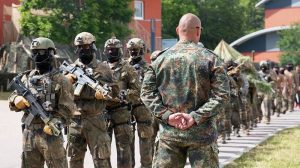 Военнослужащие спецназа бундесвера.