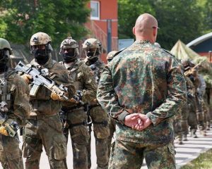 Военнослужащие спецназа бундесвера.