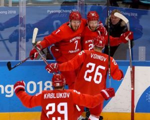 Наши хоккеисты будут защищать титул олимпийских чемпионов, выигранный четыре года назад в Пхёнчхане.