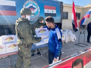 «Спасибо, Русия!»
