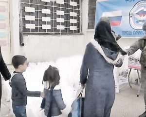 Российский ЦПВС помог жителям Эль-Тартапа