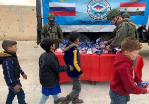 Российский ЦПВС провёл гуманитарные акции в Хаме и Хасеке