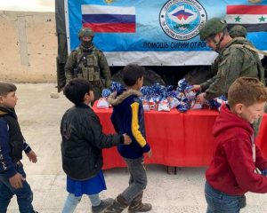 Российский ЦПВС провёл гуманитарные акции в Хаме и Хасеке