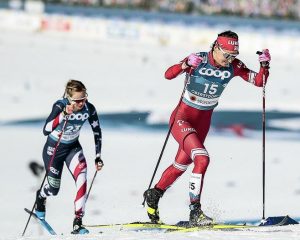 Старший лейтенант Юлия СТУПАК (на переднем плане) первой из армейских спортсменов выйдет на старт олимпийских состязаний.