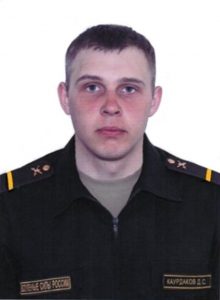 Ефрейтор Дмитрий КАУРДАКОВ.