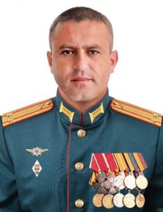 Подполковник Андраник ГАСПАРЯН.