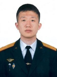 Старший лейтенант Станислав КИМ.