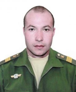 Сержант Евгений Комаров.