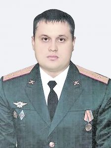 Майор Вячеслав МАНАХОВ.