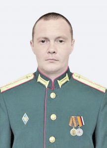 Старший лейтенант  Антон КАЛИНЧЕНКО.
