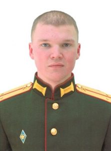 Лейтенант Егор АЛЕКСЕЕВ.