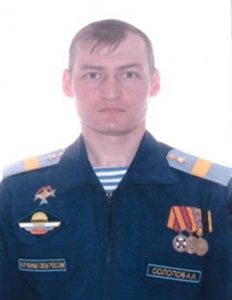 Старший сержант  Александр СОЛОПОВ.