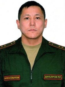 Прапорщик Рамиль ДАНЬЯРОВ.