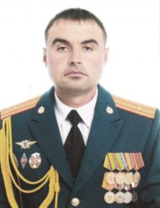 Майор Артём ХЛЫНОВСКИЙ.