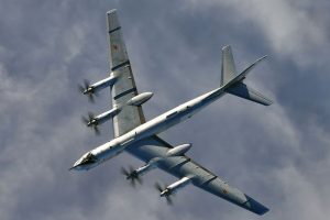 Совместное воздушное патрулирование стратегических бомбардировщиков Ту-95МС и Хун-6К
