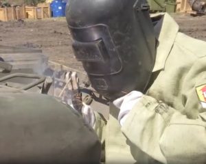 Техника снова готова к бою.
