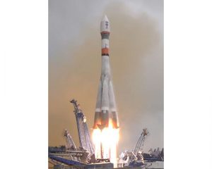 Пуск ракеты-носителя «Союз-2.1А» с космодрома Плесецк