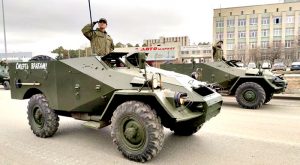 Стальная мощь парадного расчёта